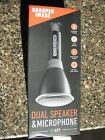 Sbt627 Sharper Image Karaoke Bt Wireless Dual Speaker Echo Microphone New