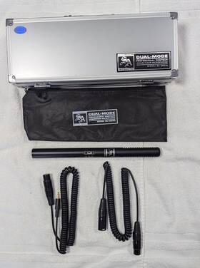 Sa-568 Schriber Acoustic Dual-mode Microphone And Accessories Please Read