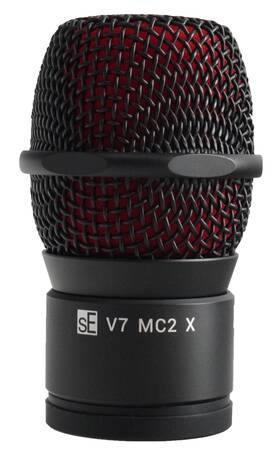 Mc2x Se Electronics 613826568694 V7 Black Wireless Mic Capsule For Sennheiser Transmitter
