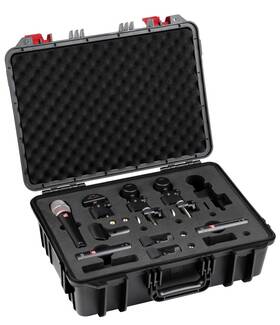 Se Electronics 613826660688 V Pack Club Standard Drum Mic Kit Kick/beat/v7 X/se8 Clamp Case