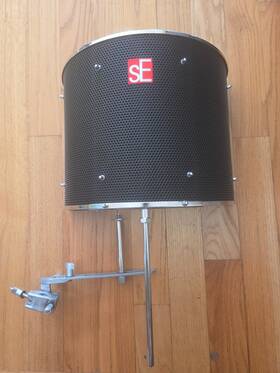 Se Electronics 819032011249 Rf-pro-blk-u Filter Pro Portable Vocal Booth - Black
