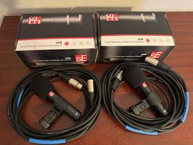 Se8-u Se Electronics Two Se8 Small Diaphragm Condenser Cardiod Microphones With Xlrs