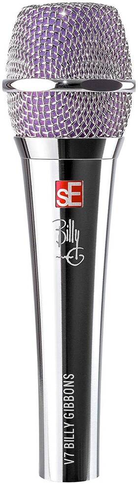 V7-bfg-u Se Electronics Billy F. Gibbons Signature V7 Handheld Microphone Supercardioid