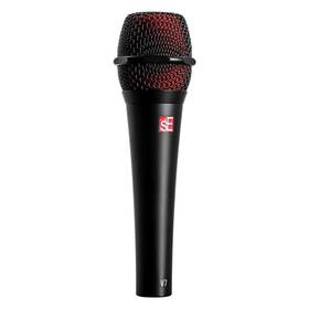 V7blku Se Electronics V7 Black Studio Grade Handheld Supercardioid Microphone With Shock Mount