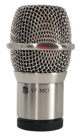 V7mc1nimp3 Se Electronics V7 Mc1 Nickel Wireless Mic Capsule Pouch For Shure Transmitter
