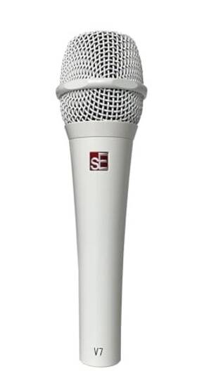 V7-wht-u Se Electronics Studio-grade Handheld Microphone Supercardioid In White