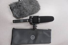 Mc24-el Senal Long Shotgun Microphone With Case Windscreen Mount Free Shipping