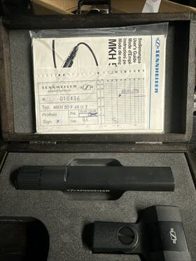 003109 Sennheiser Mkh50 P48 U-3 Condenser Microphone