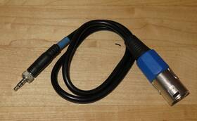 Cl100 Sennheiser 044155092554 2-foot 1/8 Inch M Trs To Xlr-m Audio Interface Cable