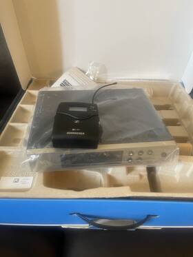 100-me2 Sennheiser Ew Wireless Omni Lavalier Microphone System