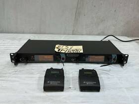 2050xp Sennheiser Sr Iem Freq-aw 516-558mhz Transmitter With 2 Receiver One Ths