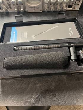 416-p48u Sennheiser Mkh Black Condenser Shotgun Microphone