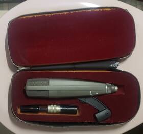 Md421-u Sennheiser 421u Vintage Rare Gray Hl Dynamic Microphone With S/m Switch Case