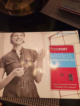 500588 Sennheiser Freeport Wireless Presentation Set