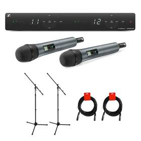 508270-k1 Sennheiser Xsw 1-825 Dual-vocal Set With Two 825 Handheld Microphones