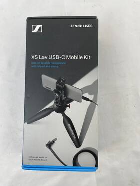 509259 Sennheiser Xs Lav Usb-c Mobile Kit With Mic And Tripod