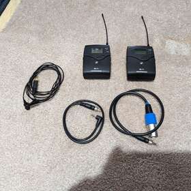509508 Sennheiser Ew G4 Wireless Omnidirectional Lavalier Microphone System