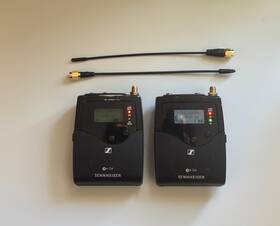 509543 Sennheiser Ew500 G4 Wireless Microphone System Aw Range - Sma Antenna Mod