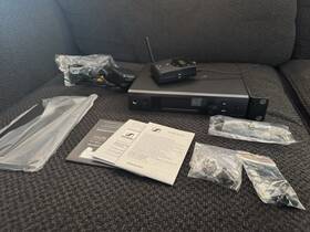 509609 Sennheiser Ew Iem G4 Band A Wireless In-ear Stereo Monitoring Set With Mounting