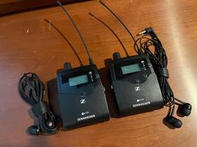 509621 Sennheiser 2 Ek Iem G4 Wireless In-ear Monitor Receivers A1 Band