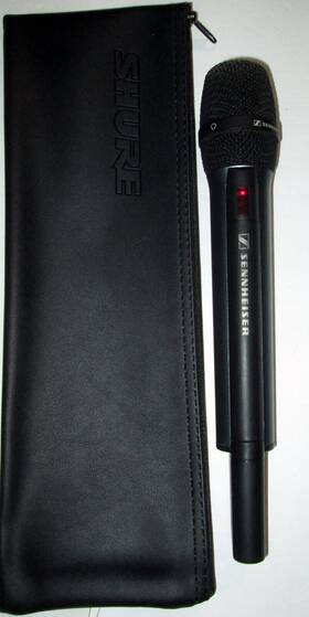 506.200 Sennheiser 529.875 Skm 5000 To Mhz Me 5005 Wireless Handheld Microphone