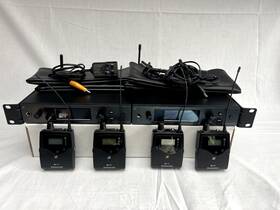 577351 Sennheiser Ew Iem G4 Twin Band A Wireless In-ear Stereo Monitoring Lot Of 2