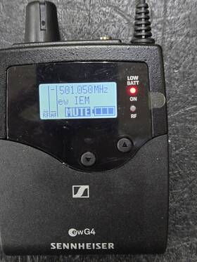 470-516 Sennheiser 577367 Ek Iem G4 Bodypack Receiver A1 Band Mhz In Ear Monitor - One