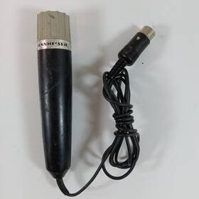 611m Sennheiser Md Vintage Dynamic Microphone 3 Pin Untested