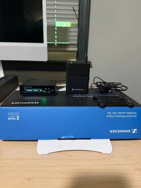 700020 Sennheiser Ew-dp Digital Wireless System With Me-4 Lav Mic Q1-6 470.2-526 Mhz