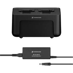 700333 Sennheiser Chg 70n-c Psu Kit Two-bay Network-enabled Charger For Ew-dx Series