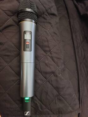 865-xsw-a Sennheiser Skm Handheld Transmitter With E865 Capsule A 548 To 572