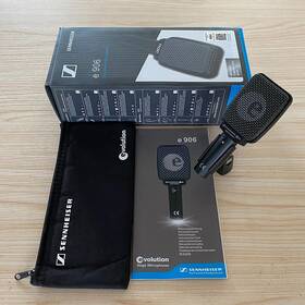 E906 Sennheiser 883148441825 Super Cardioid Guitar Amp Mic