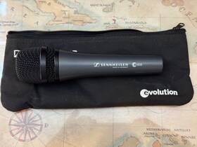 E835 Sennheiser 9421 Dynamic Cable Professional Microphone With/bag And Head Protect