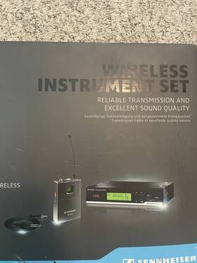9537341 Sennheiser Xs Wireless Instrument / Microphone Transmitter