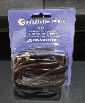Cl2-sennheiser Sennheiser Cl2 - Xlr-f To 3.5mm Cable For Evolution Wireless Series Open Box