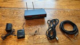 60w5t1sr Sennheiser & Countryman Em100 Receiver And Sk100 Transmitter Headset Mic