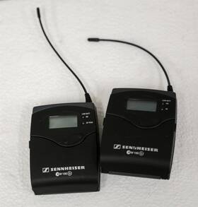 110625 Sennheiser Ew100 Sk100 Ek100 G2 518-554mhz Wireless Microphone Set