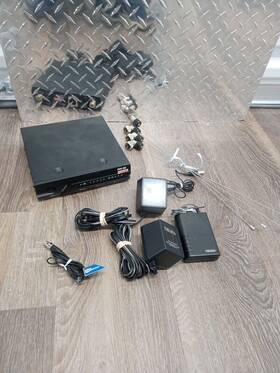 Fmr-100 Sennheiser Telex Diversity Receiver With Accessories Antennas 171.045mhz