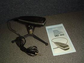 Md412 Sennheiser Md 412 Dynamic Microphone With Mini Folding Desk Stand Beautiful