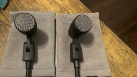 Md504d Sennheiser 2 Md504 Dynamic Microphones With Cardioid Characteristics Excellent