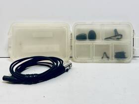 Me-104 Sennheiser Lavaliere Mic Ta5f With Accessories And Case