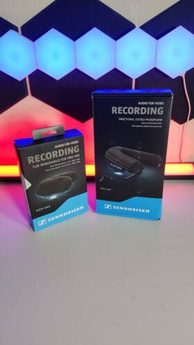 Mke440 Sennheiser Mke 440 Stereo Mini Shotgun Microphone With Dead Cat