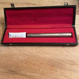 Mkh406t Sennheiser F Condenser Microphone Mic Vintage Rare Mkh 406 T