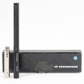 Mkh416t-f Sennheiser Shotgun Microphone With Power Supply And Case - Vintage