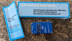 Mkh416t-u Sennheiser Condenser Shotgun Mic With Power Supply