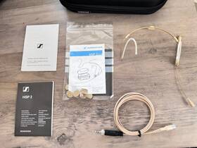2-ew-3 Sennheiser Pro Audio Hsp Omni-directional Head-worn Microphone Beige
