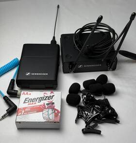 Se700041 Sennheiser Mint Ew-dp Ek Wireless Lavalier Mic / Receiver Kit Q1-6
