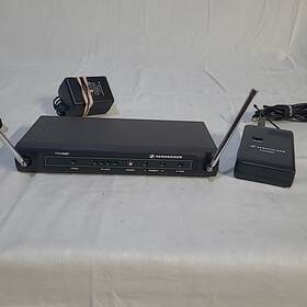 Em1a Sennheiser Sk2a Receiver And Transmitter For 1/4 Inch Guitar/ Instruments