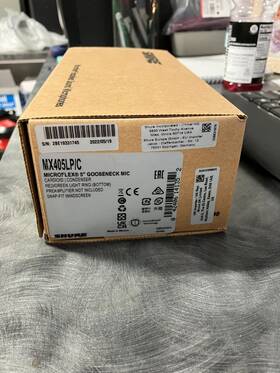 Mx405lpc Shure 042406141352 Mx405lp/c 5 Inch Shock-mounted Gooseneck Cardioid Less Pre