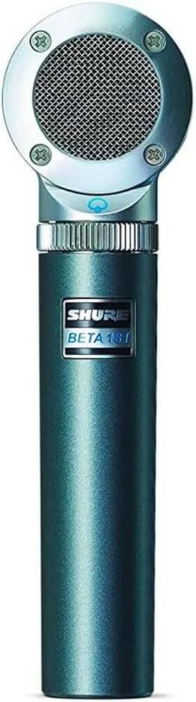 Shure 042406187862 Beta 181/s Ultra-compact Small-diaphragm Side-address Versatile